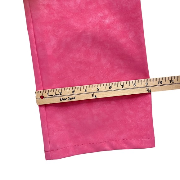 I.am.Gia BARBIE PINK Faux Leather Pants Women Size Small - Picture 10 of 15